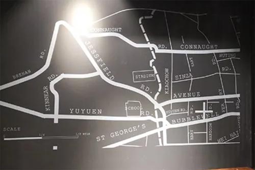 大型展覽會(huì)現(xiàn)場(chǎng)墻面絲印